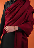 Gents Premium Winter Shawl – Red Color | Royal Boutique