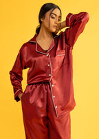 Women’s Silk Night Dress Pajama Set – Luxury Sleepwear | Royal Boutique