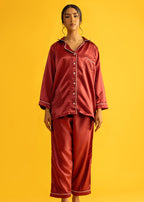Women’s Silk Night Dress Pajama Set – Luxury Sleepwear | Royal Boutique