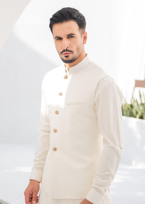 Men’s Luxury Boski Unstitched Suit – Premium Finish | Royal Boutique