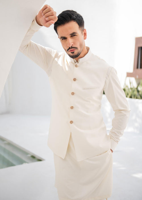 Men’s Luxury Boski Unstitched Suit – Premium Finish | Royal Boutique