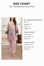 New Arrival Stitched 2 Piece Printed Suit for Women – Premium Grip Four Season Shirt & Trouser (Size M)