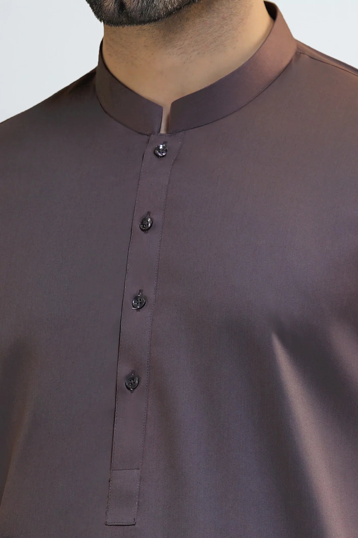 Coffee Brown Cotton Shalwar Kameez