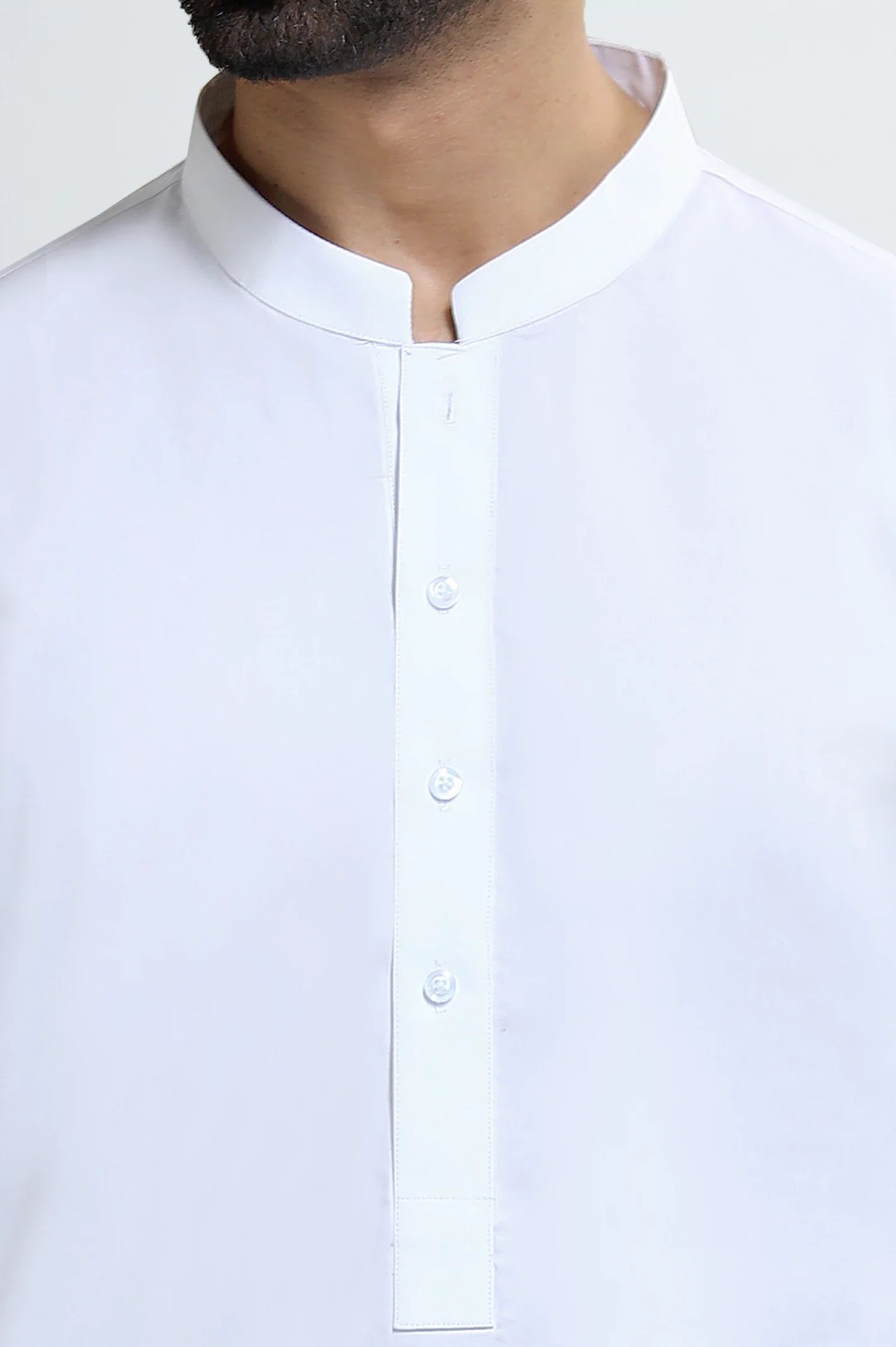 Off White Cotton Shalwar Kameez