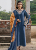 Luxury Airjet Lawn Heavy Embroidered Suit with Digital Printed Chiffon Dupatta
