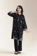 Embroidered Khaddar Black Teens 2Pc