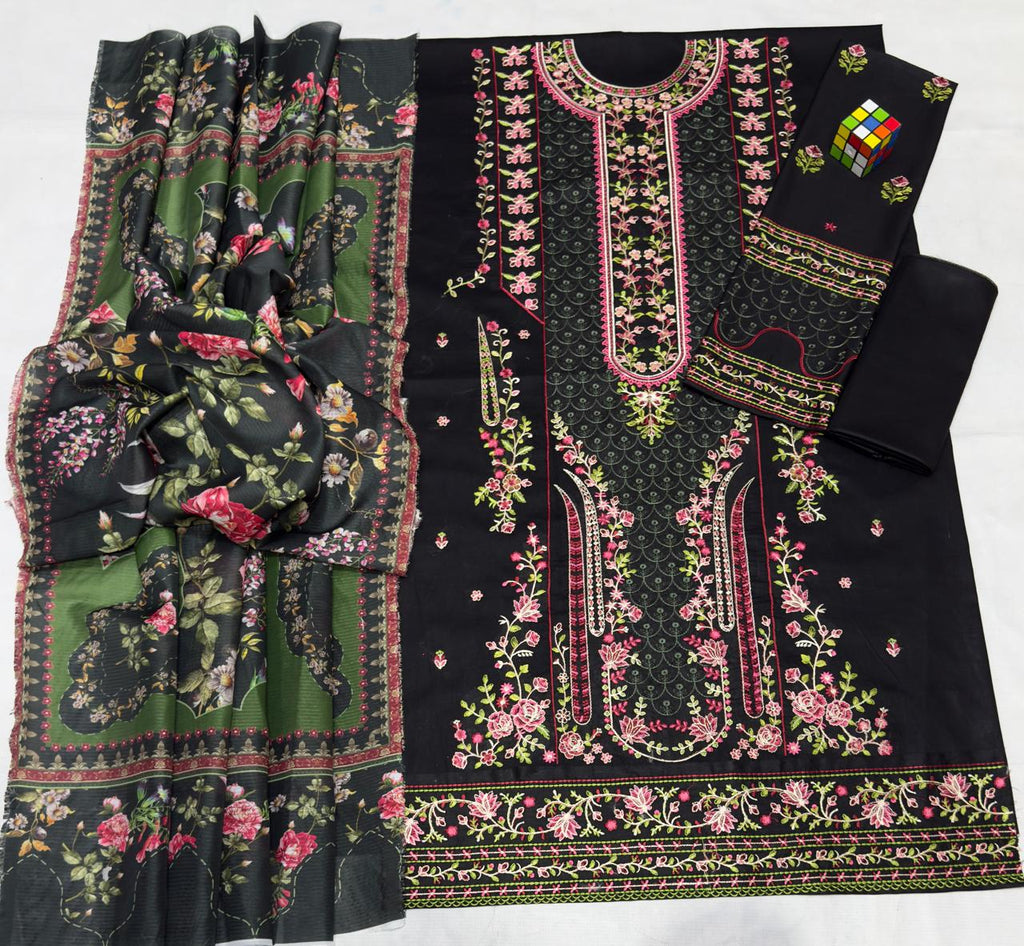 Summer Lawn Collection 2026 | Luxury Heavy Embroidered Lawn Suit