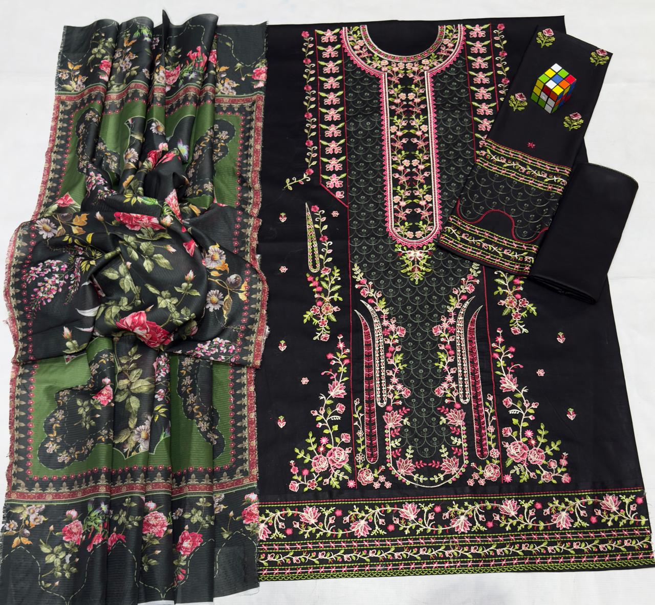 Summer Lawn Collection 2026 | Luxury Heavy Embroidered Lawn Suit