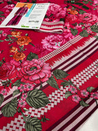 Gul Ahmad Co-ords Sets - Digital Printed Shirt & Trouser with Original Stamp
