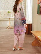 New Arrival Stitched 2 Piece Printed Suit for Women – Premium Grip Four Season Shirt & Trouser (Size M)