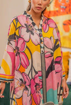 New Arrival Stitched 2 Piece Printed Suit for Women – Premium Grip Four Season Shirt & Trouser (Size M)