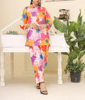 New Arrival Stitched 2 Piece Printed Suit for Women – Premium Grip Four Season Shirt & Trouser (Size M)