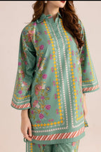 New Arrival Stitched 2 Piece Printed Suit for Women – Premium Grip Four Season Shirt & Trouser (Size M)