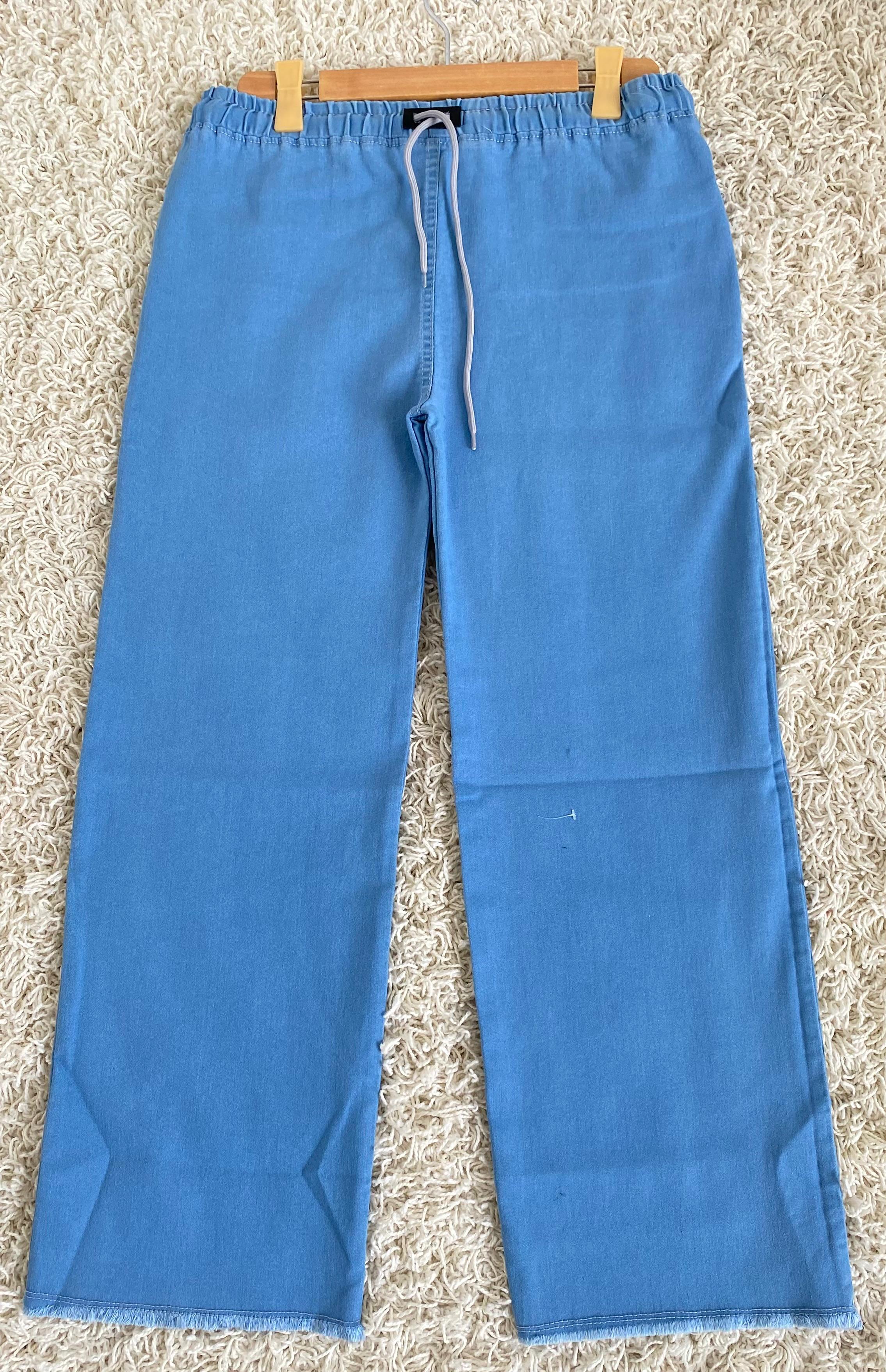 New Baggy Style Women Denim Jeans – Soft Stretchable High Waist (39 Length)