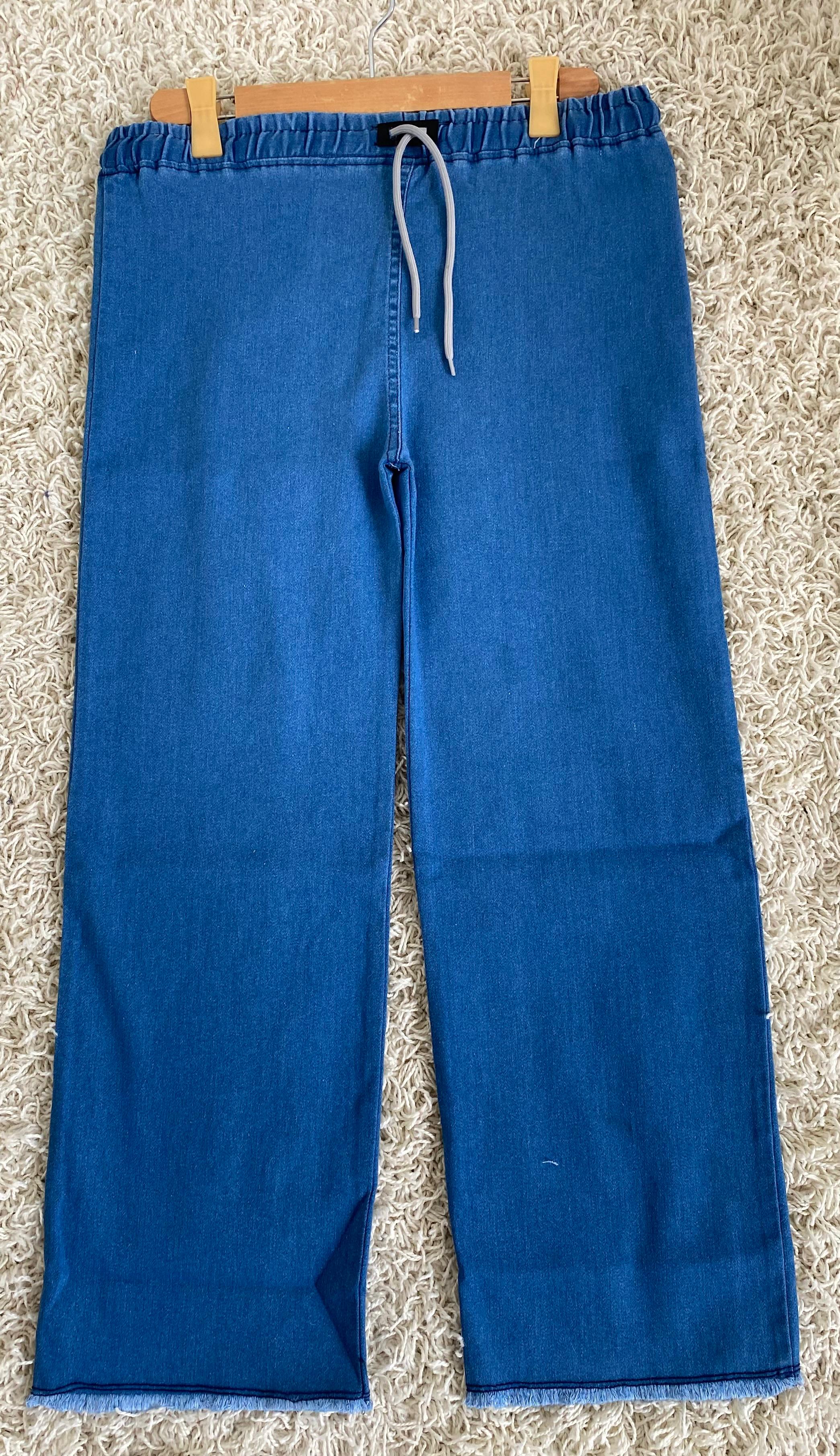 New Baggy Style Women Denim Jeans – Soft Stretchable High Waist (39 Length)