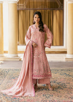 ELAF Luxury Lawn Heavy Embroidery Suit with Monark Dupatta