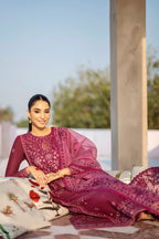 Cross Stitch Premium Chikankari Embroidered Airjet Lawn Suit