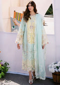 BIN ILYAS Luxury Lawn Heavy Embroidery Suit with Cotton Net Dupatta