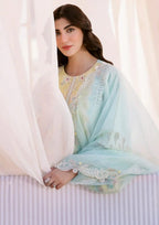 Bin Ilyas Clara Luxury Lawn Suit – Heavy Embroidered Lawn with Cotton Net Dupatta | Royal Boutique Pakistan
