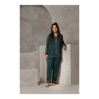 Women’s Silk Pajama Set – Luxury Satin Nightwear Two-Piece Sleep Suit
