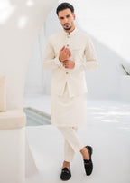 Men’s Luxury Boski Unstitched Suit – Premium Finish | Royal Boutique