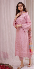 Premium Airjet Lawn Embroidered Dress | Chiffon Dupatta | Summer Collection