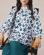 Luxe - Printed Shirt with Palazzo